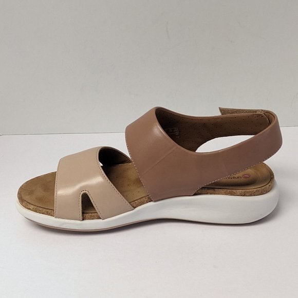 Clarks Un Bali Sling Sandals, Rose Leather, Womens 8 M - Picture 4 of 7